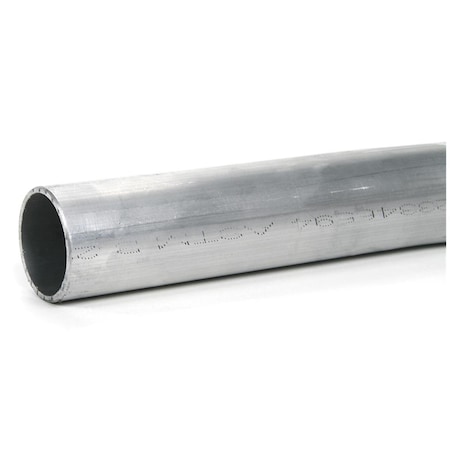 Allstar Performance 1.500 x 0.083 in. Round Aluminum Tubing; Natural - 4 ft. ALL22085-4